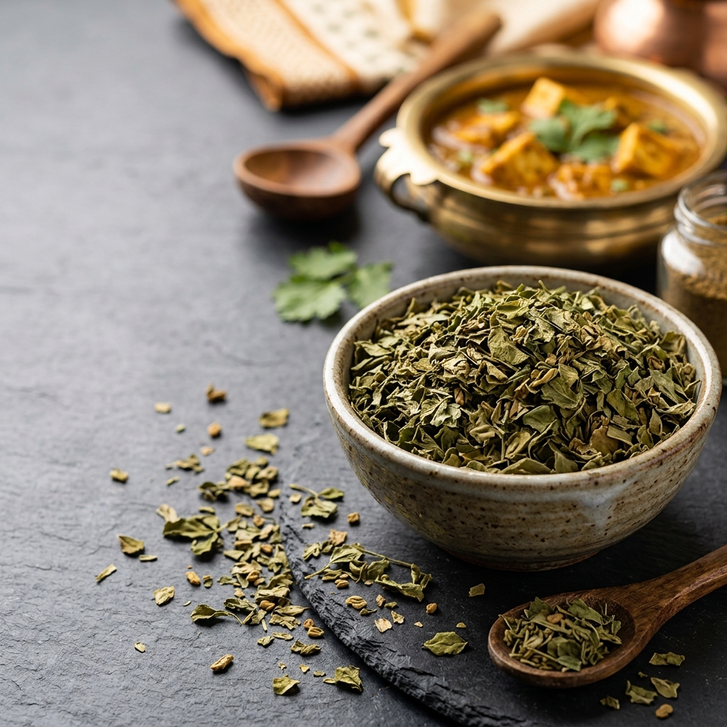 Dried Fenugreek / Kasuri Methi: Uses, Varieties, How to Use It and Indian Recipes