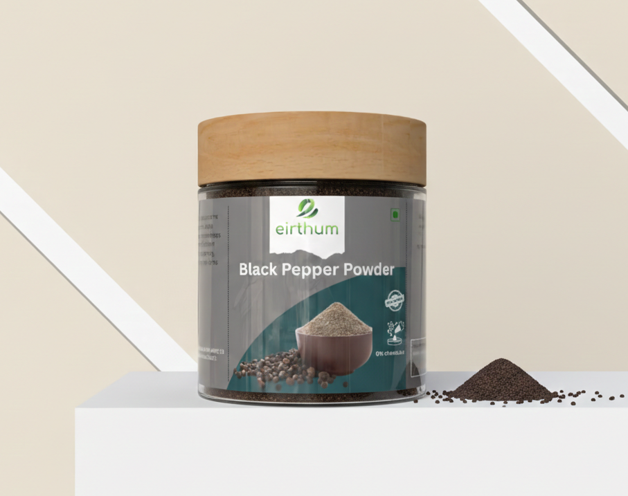 Eirthum Lab Tested Black Pepper Powder